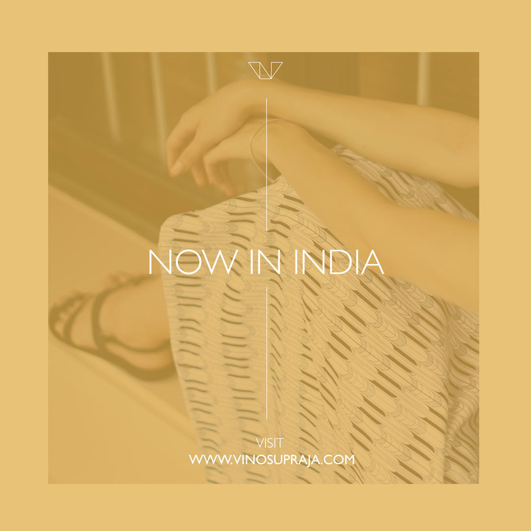 Sustainable Fashion: Vino Supraja Launches in India