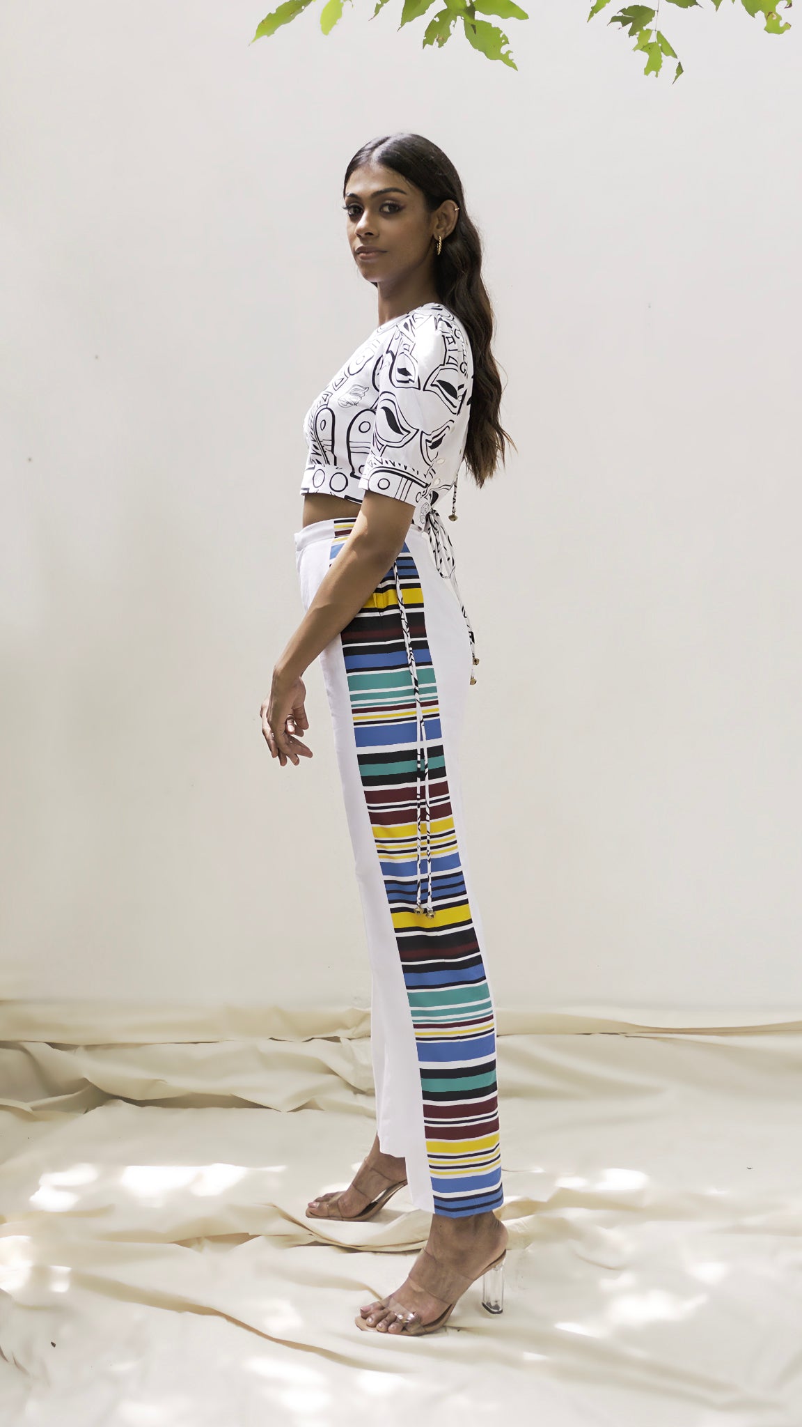 Organic Cotton Accent Pants-LFW