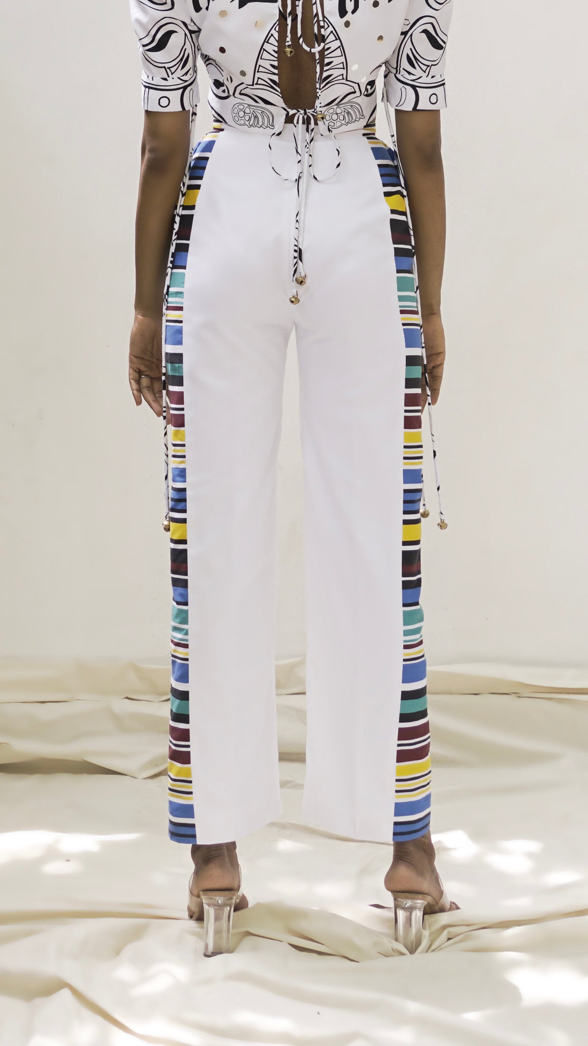 Organic Cotton Accent Pants-LFW