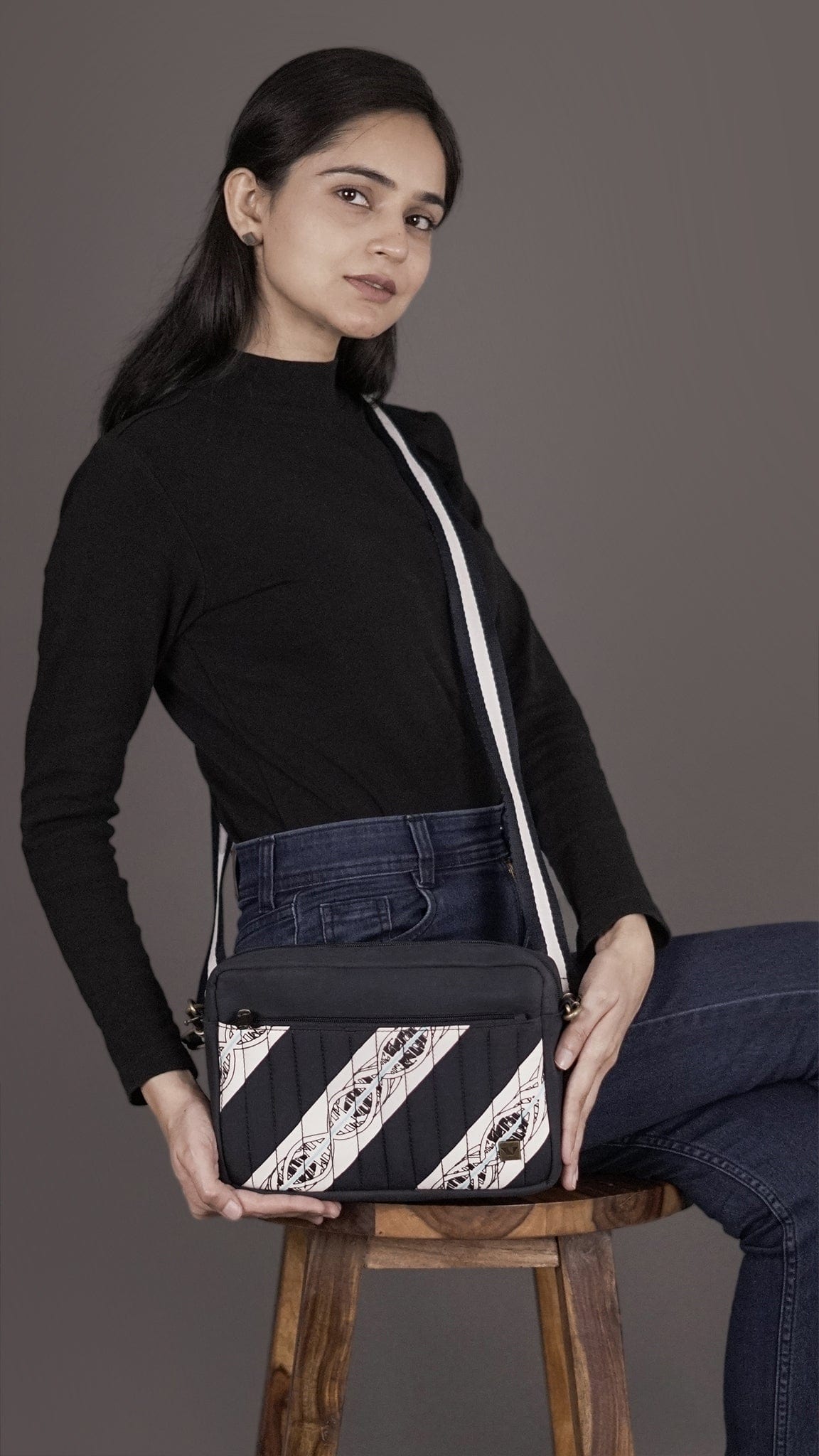 vinosupraja Sustainable ethical fashion UAE Dubai Bag The Mod Napier Bag